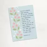 Do Not Be Anxious (Cherry Blossom) - Sharing Card