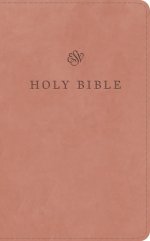 ESV Premium Church Bible, Large Print, Red Letter (TruTone, Blush Rose)