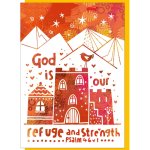 Refuge & Strength Greetings Card