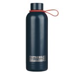 Water Bottle SS Stickers Navy Strong and Courageous Josh. 1:9