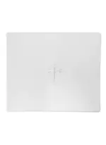 New 16" x 16" Purificator - Polycotton - White Cross Design