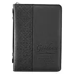 Medium Guidance Black LuxLeather Bible Cover