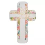 Give Thanks to the Lord Paper Cross Bookmark - Psalm 136:1 (Pack of 12)