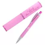 Pen in Case Pink Lord Bless You Num. 6:24