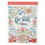 Coloring Cards-Be Still and Know