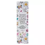 Bookmark-Notebook Doodles/Jesus Loves You 1 John 3:16 (Pack Of 10)