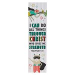 Bookmark-Superhero Animals/All Things Through Christ Phil. 4:13 (Pack Of 10)