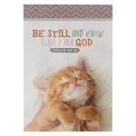 Notepad White Kitten Be Still & Know Ps. 46:10