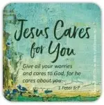 Jesus Cares for You - Magnet