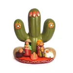 Cactus Nativity Ceramic