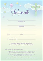 Godparent Certificate (Pack of 10)