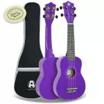 Rocket Series Soprano Purple Ukulele With Bag