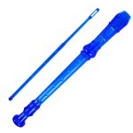 Blue Descant Plastic Recorder