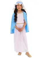 Nativity Mary Costume S  - Mary Costume for Nativity Play | 7-8 Years