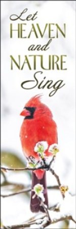 Let Heaven and Nature Sing Bookmark (pack of 25)