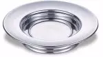 Bread Plate-Stacking-Polished Aluminum