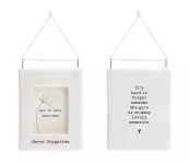 Mini hanging frame Never forgotten