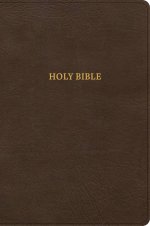 CSB Grace Bible, Brown Leathertouch