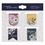 Faith Hope Love Die-cut Petite Magnetic Bookmark Set