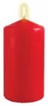 3" x 6" Red Pillar Candle