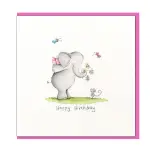 Elephant and Mouse Birthday Single Card