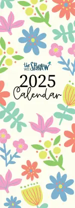 The Wee Sparrow 2025 Calendar (A3 slimline)