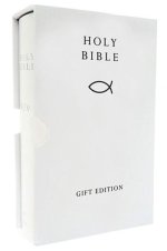 KJV Gift Bible, White, Imitation Leather, Hardback