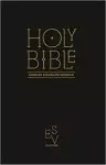 ESV Gift and Award Bible, Black, Paperback, Anglicised, Presentation Page, Double-Column