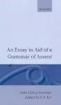 Essay In Aid Of A Grammar Of Assent