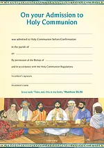 Certificate of Admission to Holy Communion (Anglican) Pack of 10