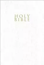 NIV Gift and Award Bible, Leather-Look, White, Red Letter Edition, Comfort Print