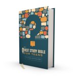 NIV, Quest Study Bible for Teens, Hardcover, Navy, Comfort Print