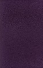 Nrsv, Personal Size Large Print Bible with Apocrypha, Premium Goatskin Leather, Purple, Premier Collection, Printed Page Edges, Comfort Print