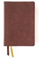 NKJV Thompson Chain-Reference Bible, Leathersoft, Brown, Red Letter, Thumb Indexed, Comfort Print