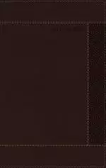 NRSVue, Holy Bible with Apocrypha, Personal Size, Leathersoft, Brown, Comfort Print