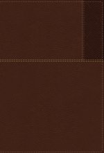 Niv, Thinline Reference Bible (Your Portable Reference Bible), Large Print, Leathersoft, Brown, Red Letter, Comfort Print