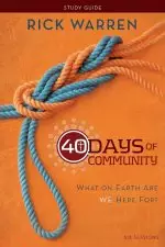 40 Days Of Community Study Guide