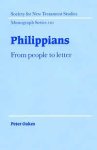 Philippians: From People to Letter