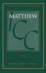 Matthew 1-7: International Critical Commentary