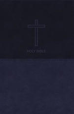 NKJV Value Thinline Bible, Standard Print, Imitation Leather, Blue, Red Letter Edition