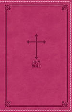 NKJV Deluxe Gift Bible, Imitation Leather, Pink, Red Letter Edition