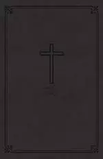 NKJV, Value Thinline Bible, Large Print, Imitation Leather, Black, Red Letter Edition