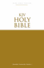 KJV Economy Bible, Gold, Paperback, Plan Of Salvation, 30-Day Reading Plan, Sectional Headings