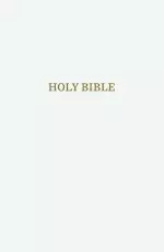 KJV, Gift and Award Bible, Imitation Leather, White, Red Letter Edition