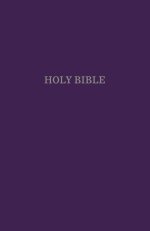 KJV, Gift and Award Bible, Imitation Leather, Purple, Red Letter Edition