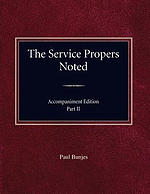 The Service Propers Noted/Accompaniment Edition Part II