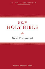 NKJV New Testament, Red, Paperback, Comfort Print, Plan of Salvation, Reading Plan