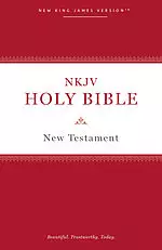 NKJV New Testament, Red, Paperback, Comfort Print, Plan of Salvation, Reading Plan