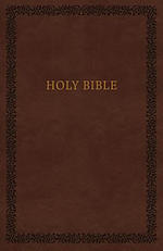 NKJV, Holy Bible, Soft Touch Edition, Leathersoft, Brown, Comfort Print