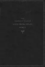 The NKJV, Charles F. Stanley Life Principles Bible, 2nd Edition, Leathersoft, Black, Comfort Print